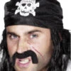 Smiffys Adult Buccaneer Pirate Bandana Accessory 2 Smiffys Adult Buccaneer Pirate Bandana Accessory -Palmer Sales 00001053p