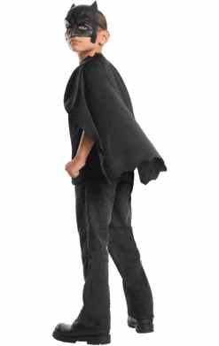 Kids Batman Mask And Cape Costume