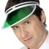 Smiffys Green Poker Visor Accessory -Palmer Sales 00001098p