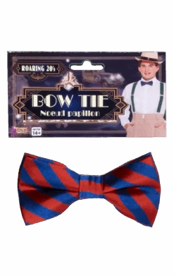 Striped Bow Tie Accessory