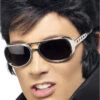 Smiffys Silver Elvis Glasses Accessory -Palmer Sales 00001272p
