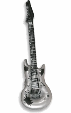 Smiffys Inflatable Rock Guitar Accessory