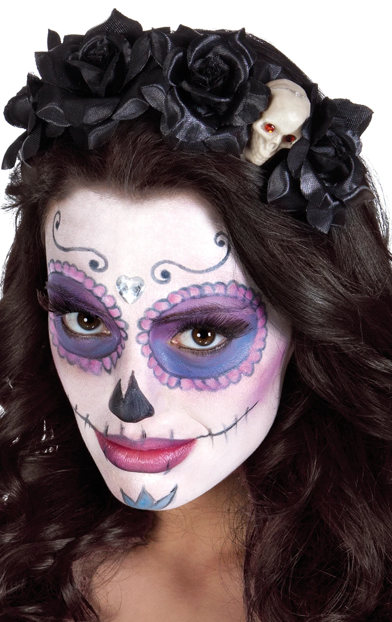 Boland Day Of The Dead Rose Headband 3 Boland Day Of The Dead Rose Headband