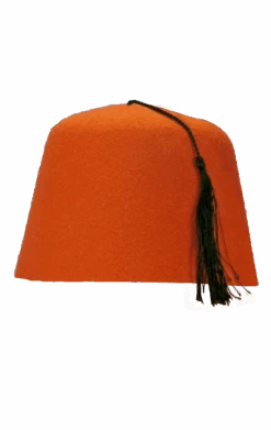 Red Fez Hat