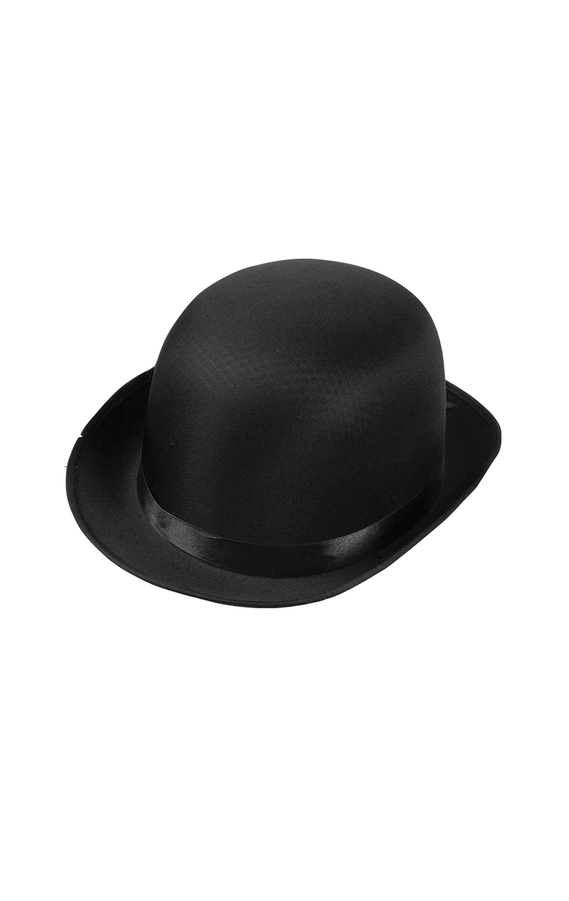 Smiffys Black Bowler Hat 3 Smiffys Black Bowler Hat