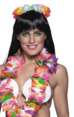Smiffys Large Hawaiian Lei Accessory