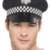 Smiffys Policeman Panda Cap Accessory