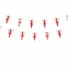 GENERIC England Flag Triangle Bunting Decoration -Palmer Sales 00001952p