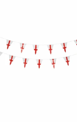 GENERIC England Flag Triangle Bunting Decoration