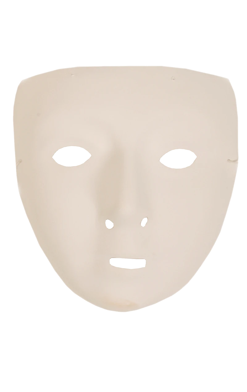 Smiffys White Robot Ghost Facepiece 3 Smiffys White Robot Ghost Facepiece