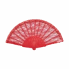 Red Lace Fan Accessory