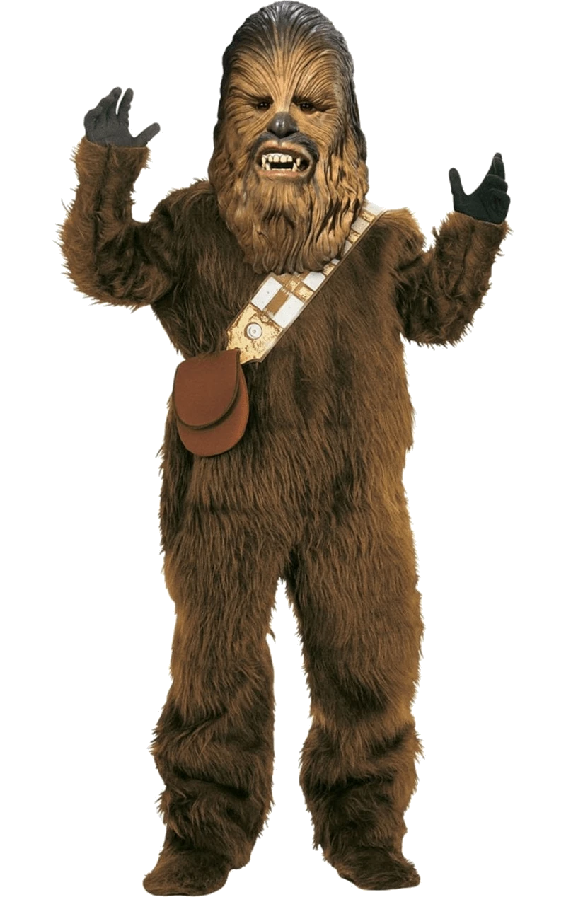 Kids Furry Chewbacca Star Wars Costume 3 Kids Furry Chewbacca Star Wars Costume