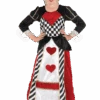 Childrens Queen Of Hearts Costume 2 Childrens Queen Of Hearts Costume -Palmer Sales 00003596p