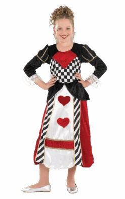 Childrens Queen Of Hearts Costume
