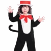 AMSCAN Kids Cat In The Hat Costume 1 AMSCAN Kids Cat In The Hat Costume -Palmer Sales 00003738p
