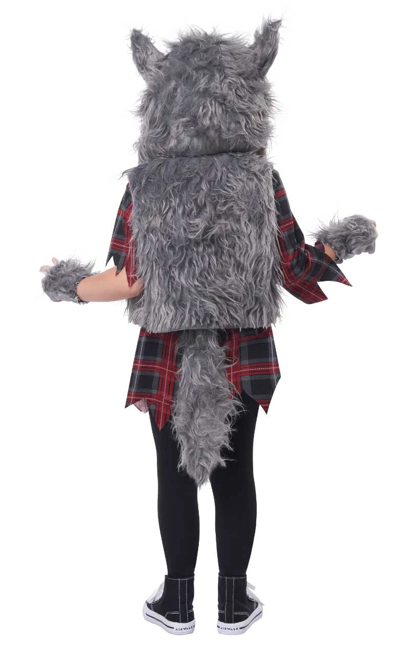 Kids Wee-Wolf Girl Costume 5 Kids Wee-Wolf Girl Costume - Image 3