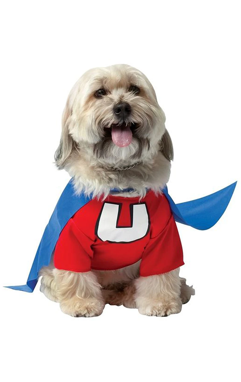 GENERIC Underdog Superhero Dog Costume 3 GENERIC Underdog Superhero Dog Costume