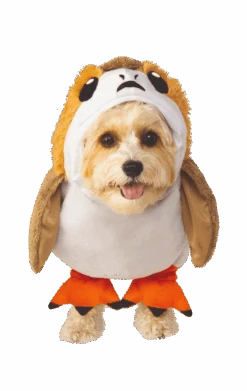 Porg Dog Costume