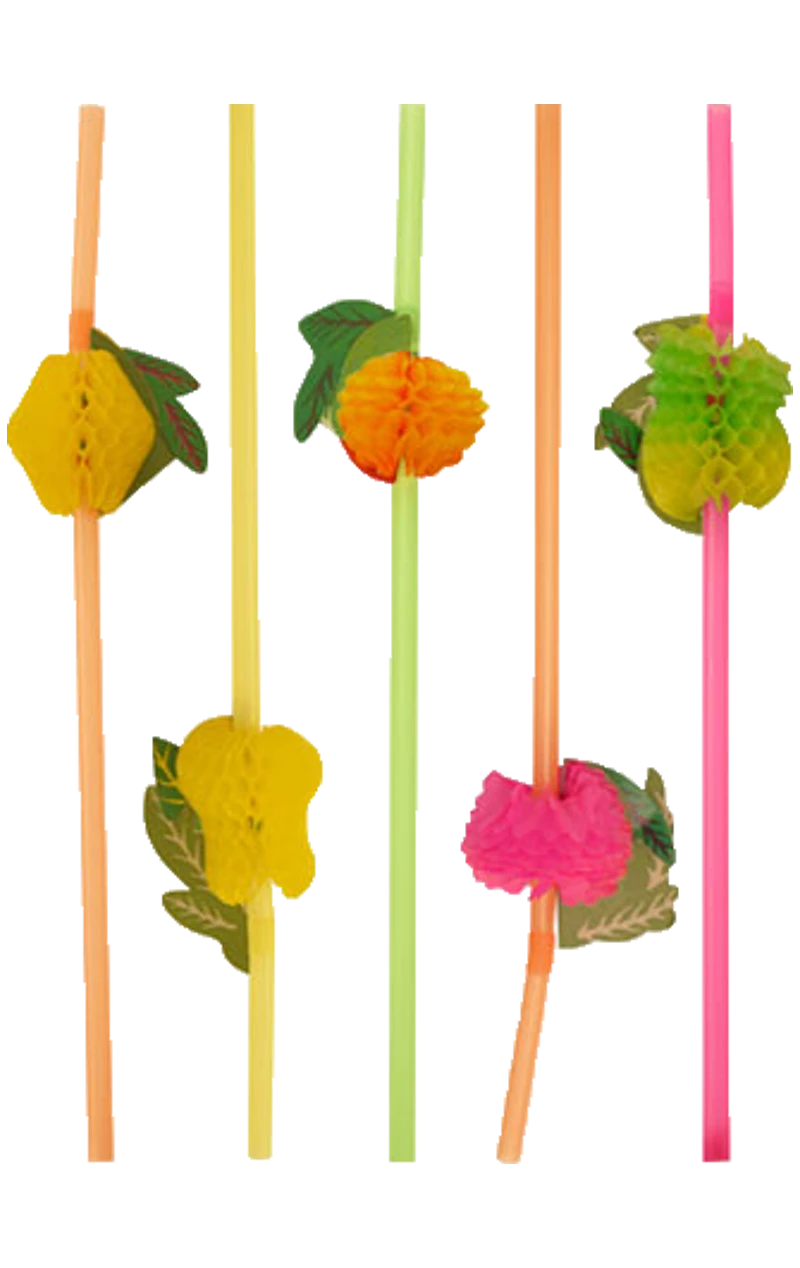 GENERIC Fruit Straws Pack 3 GENERIC Fruit Straws Pack