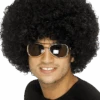 Smiffys Funky Black Afro Wig Accessory 2 Smiffys Funky Black Afro Wig Accessory -Palmer Sales 00005031p