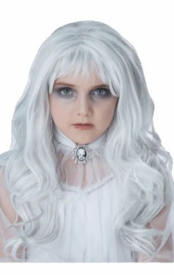 Girls Ghost Halloween Wig