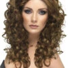 Smiffys Long Curly Brown Glamour Wig -Palmer Sales 00005347p