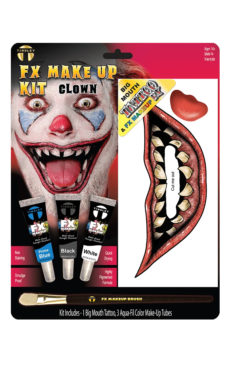 Clown Makeup Set 3 Clown Makeup Set