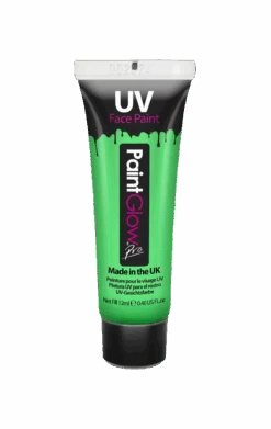 Green UV Face And Body Paint