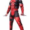 Adult Marvel Deadpool Costume -Palmer Sales 00009131p