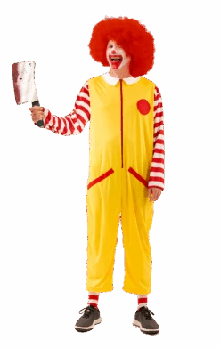 Mens Ronald Clown Costume
