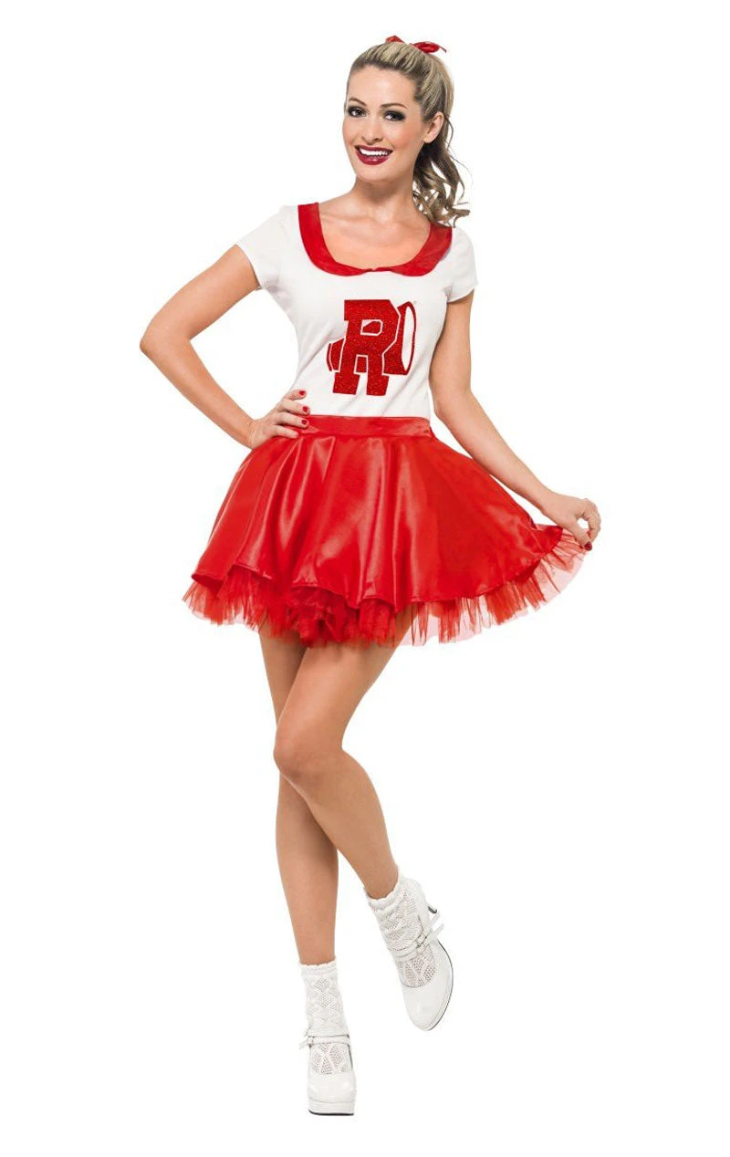 Smiffys Sandy Cheerleader Costume 3 Smiffys Sandy Cheerleader Costume