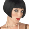 Flirty Flapper Black Wig 2 Flirty Flapper Black Wig -Palmer Sales 00010941p