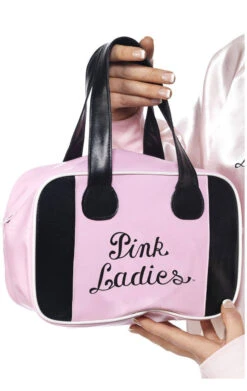 Smiffys Official Grease Pink Lady Bowling Bag
