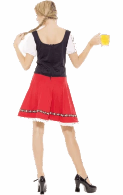 Womens Red Oktoberfest Bavarian Costume -Palmer Sales 00011812a02