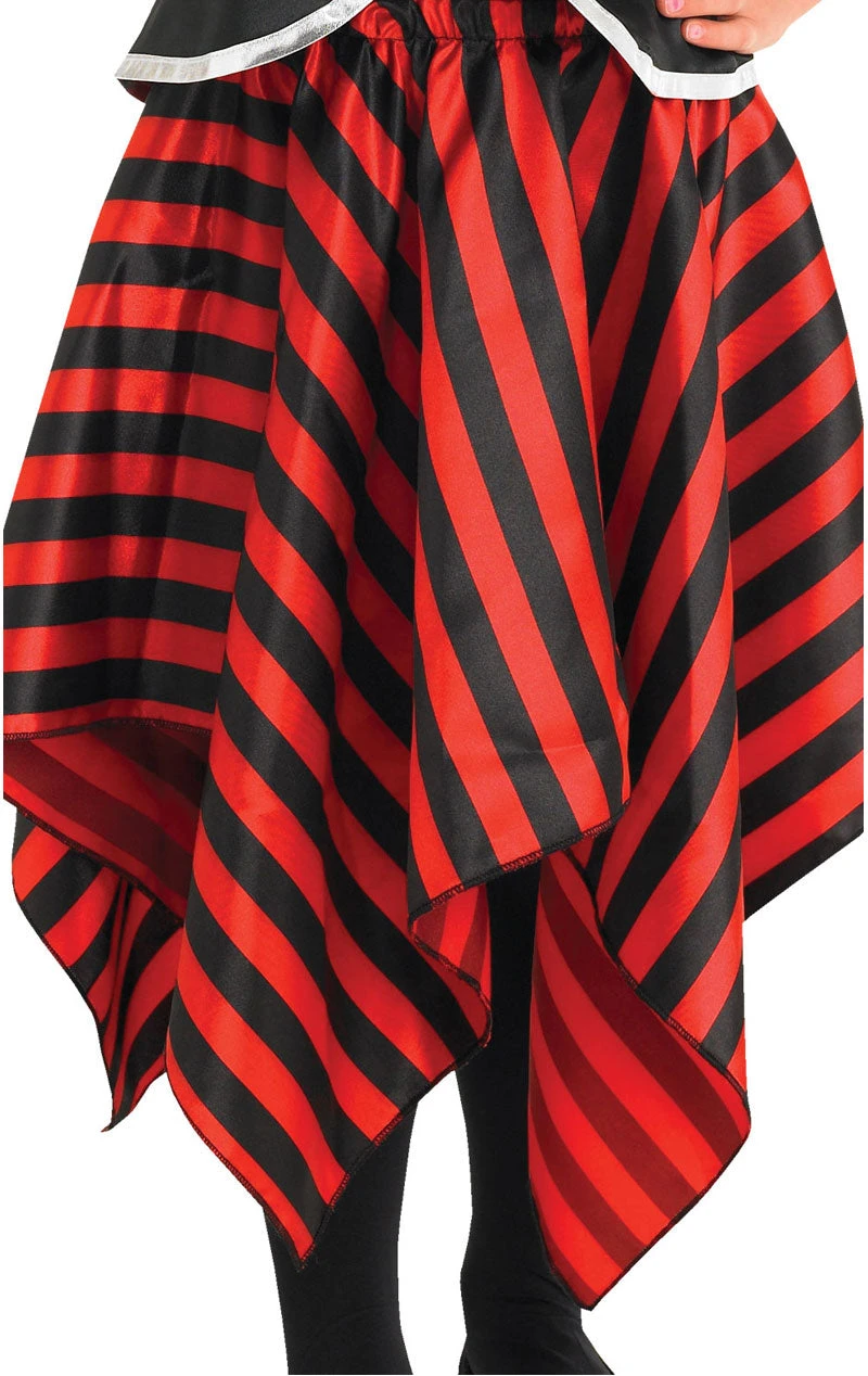 Childrens Girl Pirate Costume 4 Childrens Girl Pirate Costume - Image 2