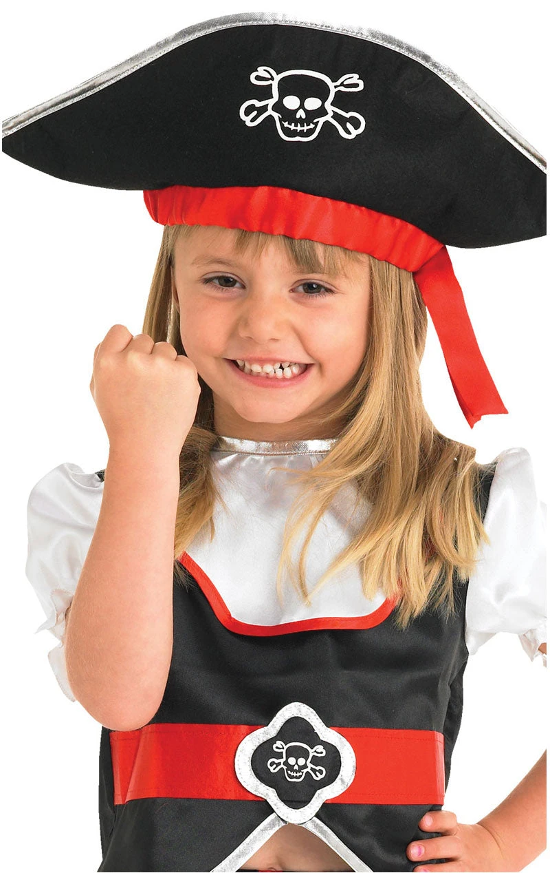 Childrens Girl Pirate Costume 5 Childrens Girl Pirate Costume - Image 3