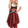 Childrens Girl Pirate Costume -Palmer Sales 00012105p