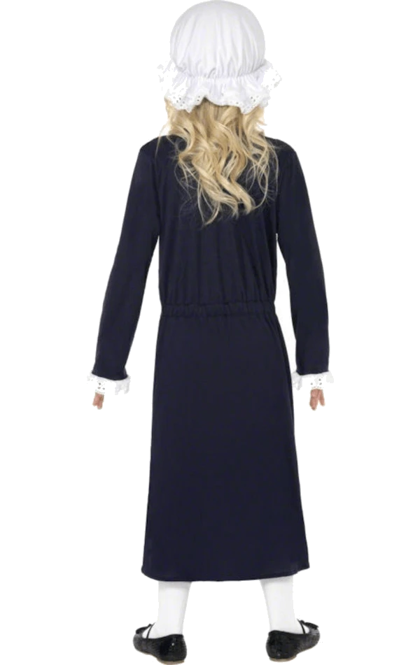 Smiffys Girls Victorian Poor Maid Costume 5 Smiffys Girls Victorian Poor Maid Costume - Image 3