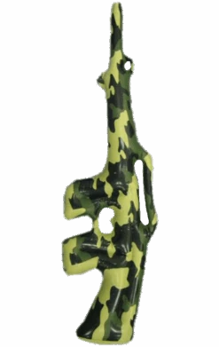Inflatable Camouflage Fake Gun Accessory