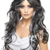 Smiffys Gothic Black And Grey Bride Wig -Palmer Sales 00012331p