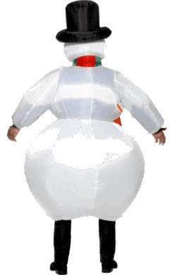 Smiffys Adult Inflatable Snowman Costume -Palmer Sales 00012416a02