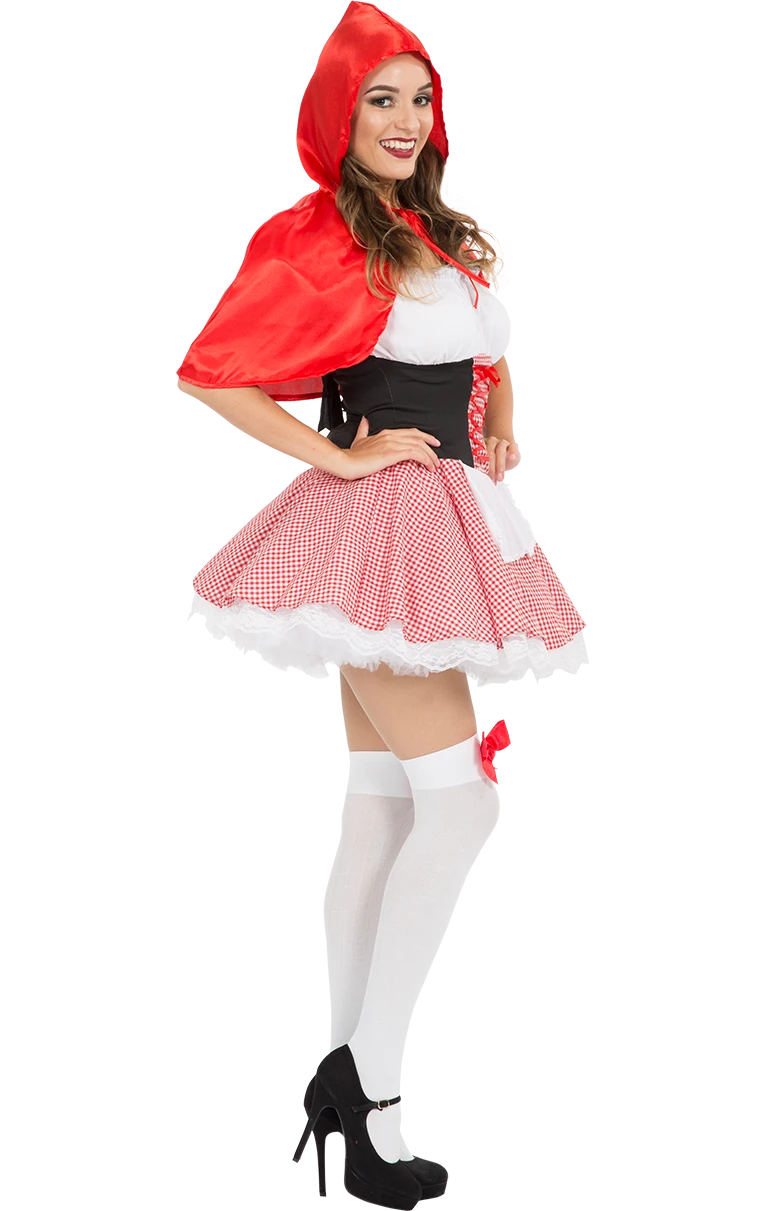 Adult Red Riding Hood Storybook Costume 4 Adult Red Riding Hood Storybook Costume - Image 2