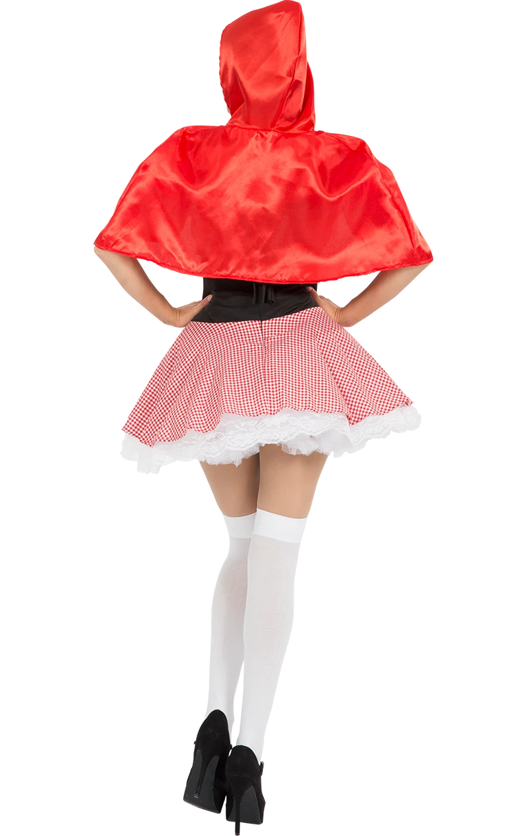 Adult Red Riding Hood Storybook Costume 5 Adult Red Riding Hood Storybook Costume - Image 3