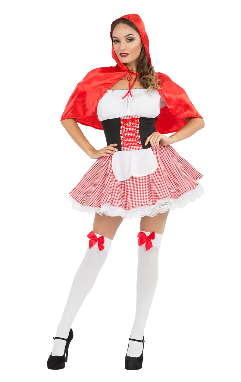 Adult Red Riding Hood Storybook Costume 3 Adult Red Riding Hood Storybook Costume