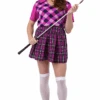 Womens Purple Pub Golf Costume -Palmer Sales 00013182p