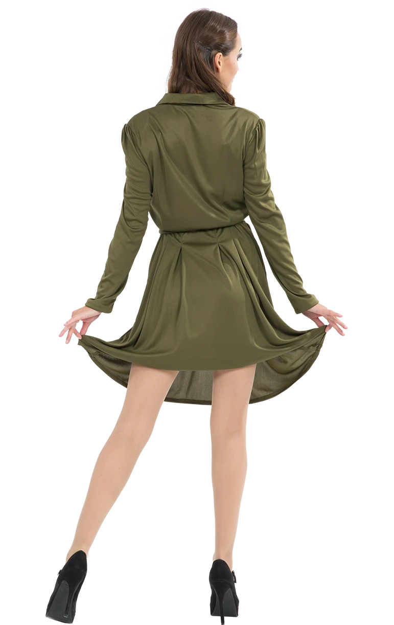 Adult WW2 1940s Military Dress 5 Adult WW2 1940s Military Dress - Image 3