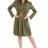 Adult WW2 1940s Military Dress -Palmer Sales 00013190p