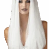 Palmer Womens Long White Halloween Wig 2 Palmer Womens Long White Halloween Wig -Palmer Sales 00014555p