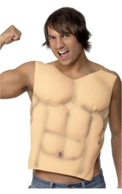 Smiffys Muscle Chest And Six Pack