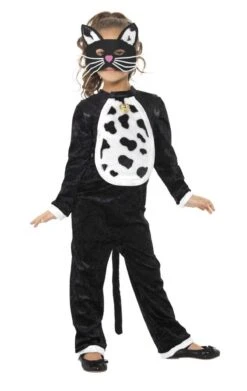 Smiffys Kids Black Cat Costume